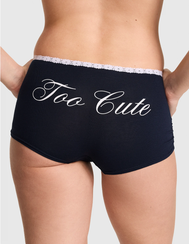 Panti Victoria Secrets de algodon boyshort XL too cute
